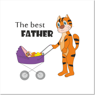 The best father Posters and Art